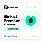 Blinkist Premium: zwölf Monate digitaler Kontozugang – Pinclair