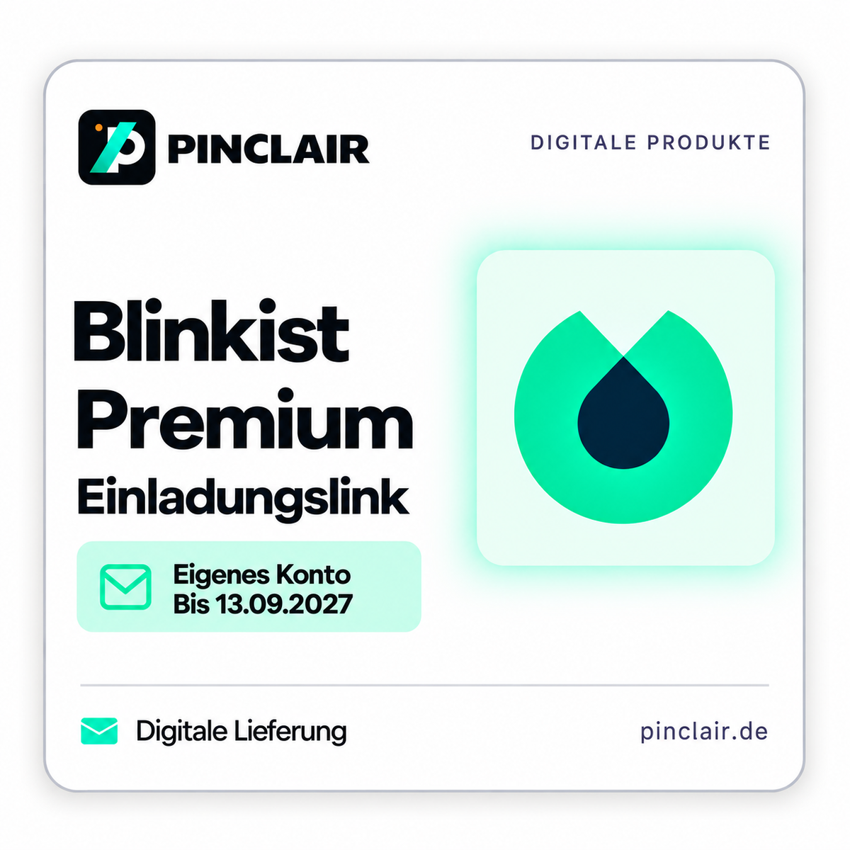 Blinkist Premium per Einladungslink auf dem eigenen Konto bis 13.09.2027