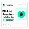 Blinkist Premium invitation link for your own account until 13 September 2027