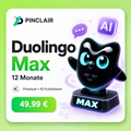 Duolingo Max 12 Monate digital bei Pinclair
