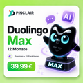 Pinclair Produktbild Duolingo Max 12 Monate