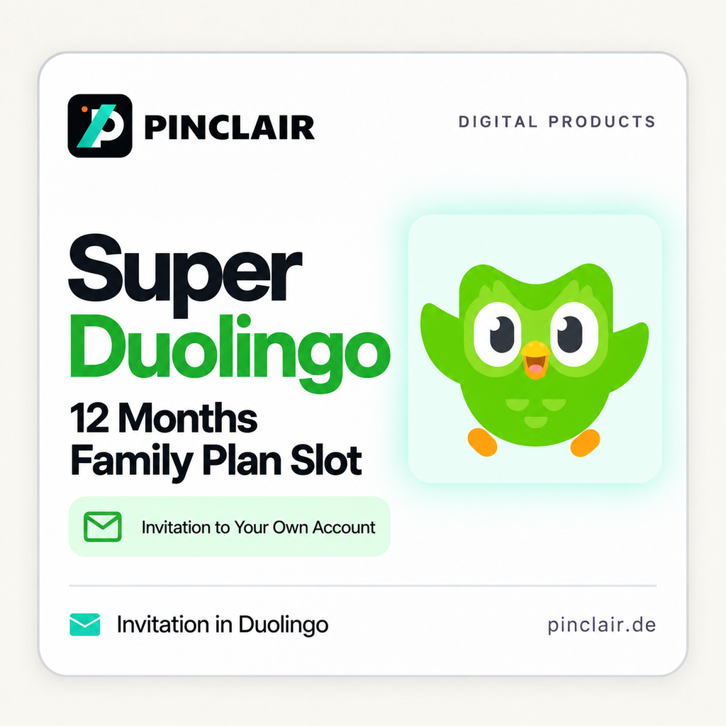 Super Duolingo: twelve-month Family Plan Slot on your own account – Pinclair