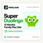 Super Duolingo: twelve-month Family Plan Slot on your own account – Pinclair