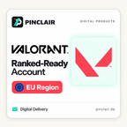 VALORANT Ranked-Ready Account for the EU Region, digital delivery – Pinclair