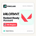 VALORANT ranked-ready account for the NA region (North America), digital delivery – Pinclair